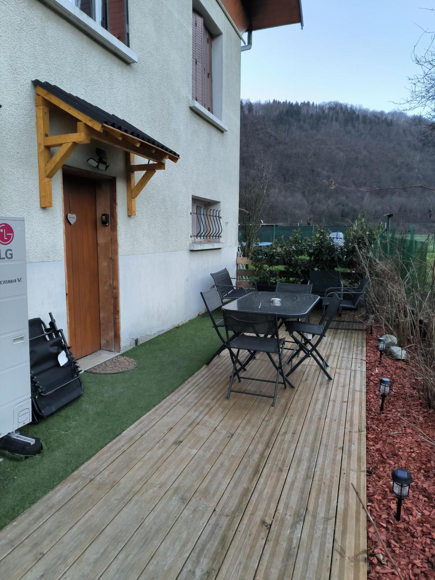 Ferienwohnung La Sapinette La Bâthie Exterior foto